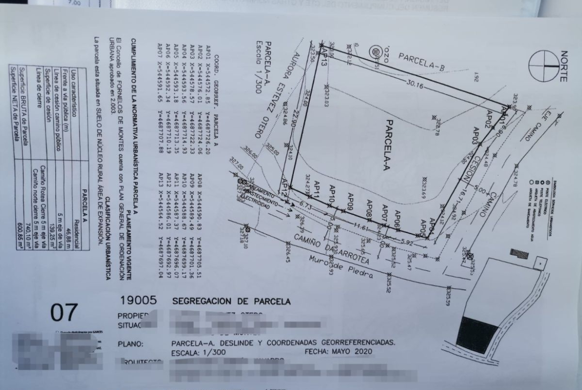 Solar en Venta en Fornelos