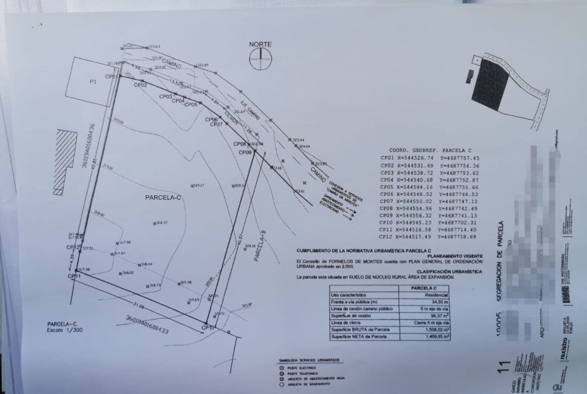 Solar en Venta en Fornelos